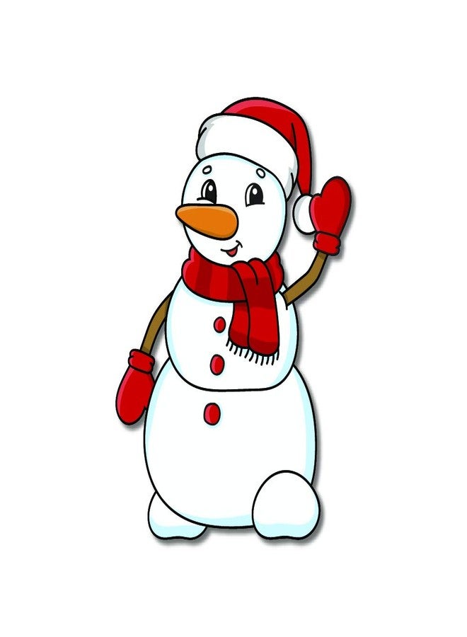 Bhai Please Snowman Wooden Fridge Magnet (Pack of 1) | Cartoon Characters, Movie, TV, Comics, Anime | Fridge Decorations | Gift for Friends, Colleagues, Gen Y | Birthday, Return Gift - Image 1